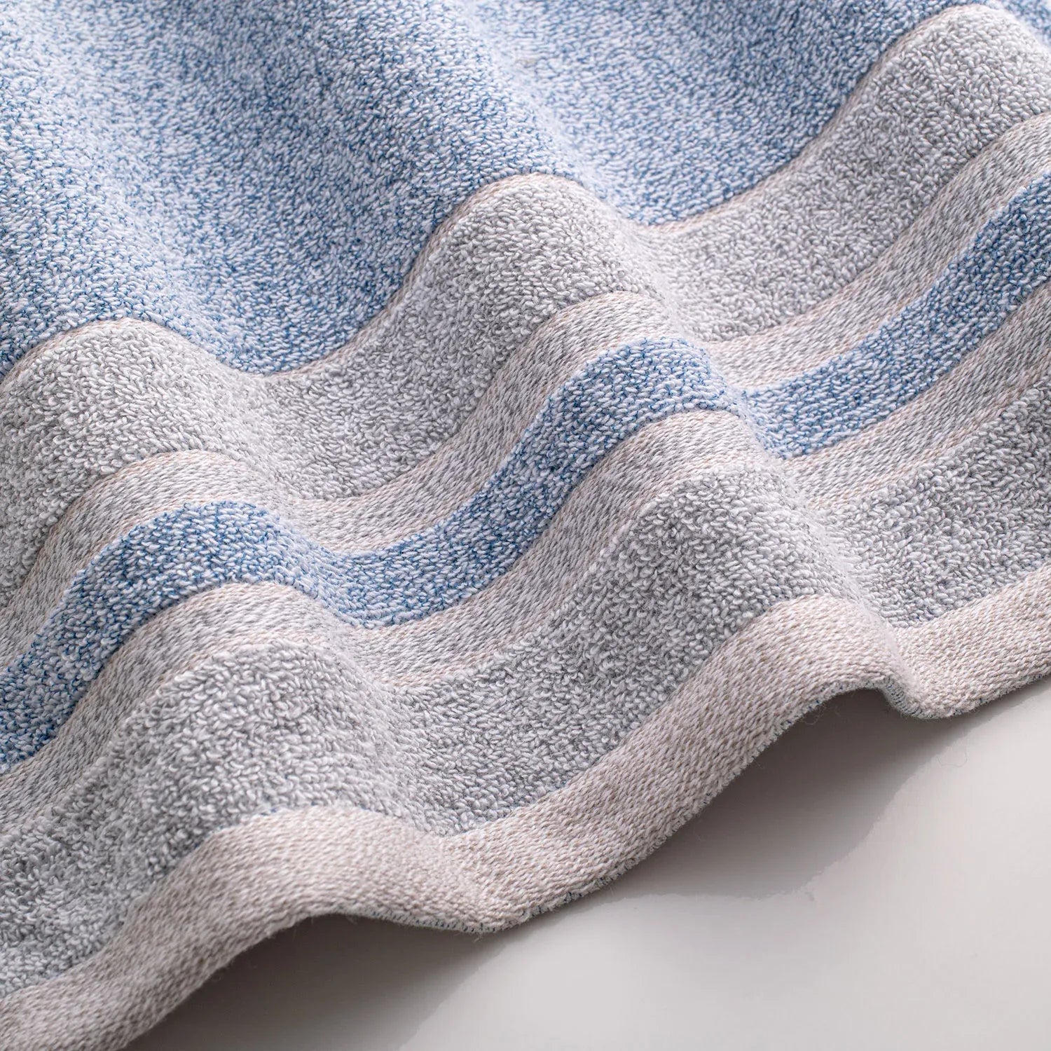 100% Luxury Cotton Bath Towel - Pure Indulgence | Color : Blue 01