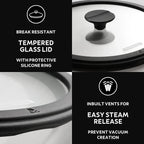 Titanex Pre-Seasoned Cast Iron Biryani Pot Tramontina