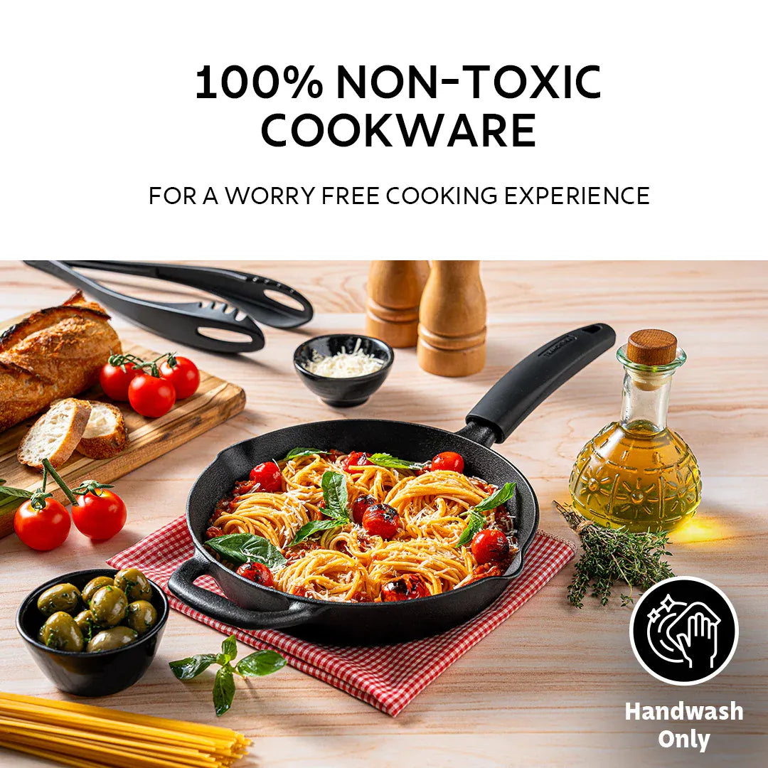 Titanex Pre-Seasoned Cast Iron Fry Pan