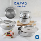 Aeion 26cm Triply Wok with SS Lid Tramontina