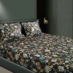 550 TC 100% Cotton Bedsheet | Color: SGBK 361