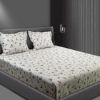 550 TC 100% Cotton Bedsheet | Color: SGBK 357