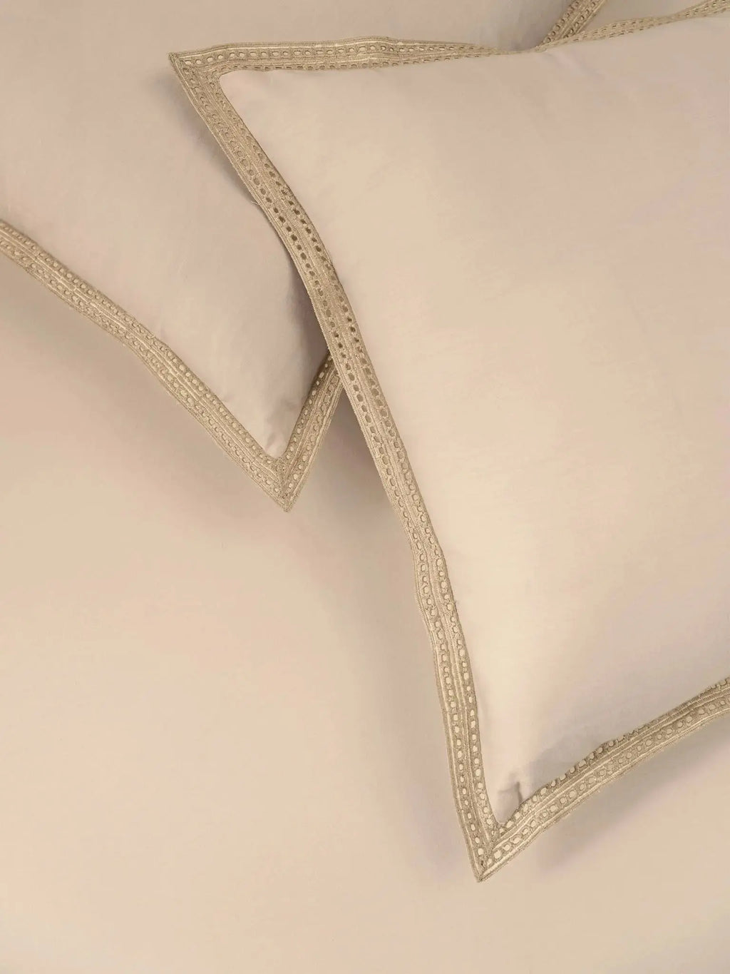 CHANTILLY-BISCOTTI KING BED SHEET SET | 1 KING BEDSHEET, 2Pcs PILLOW COVERS Sansaar A D'decor Brand