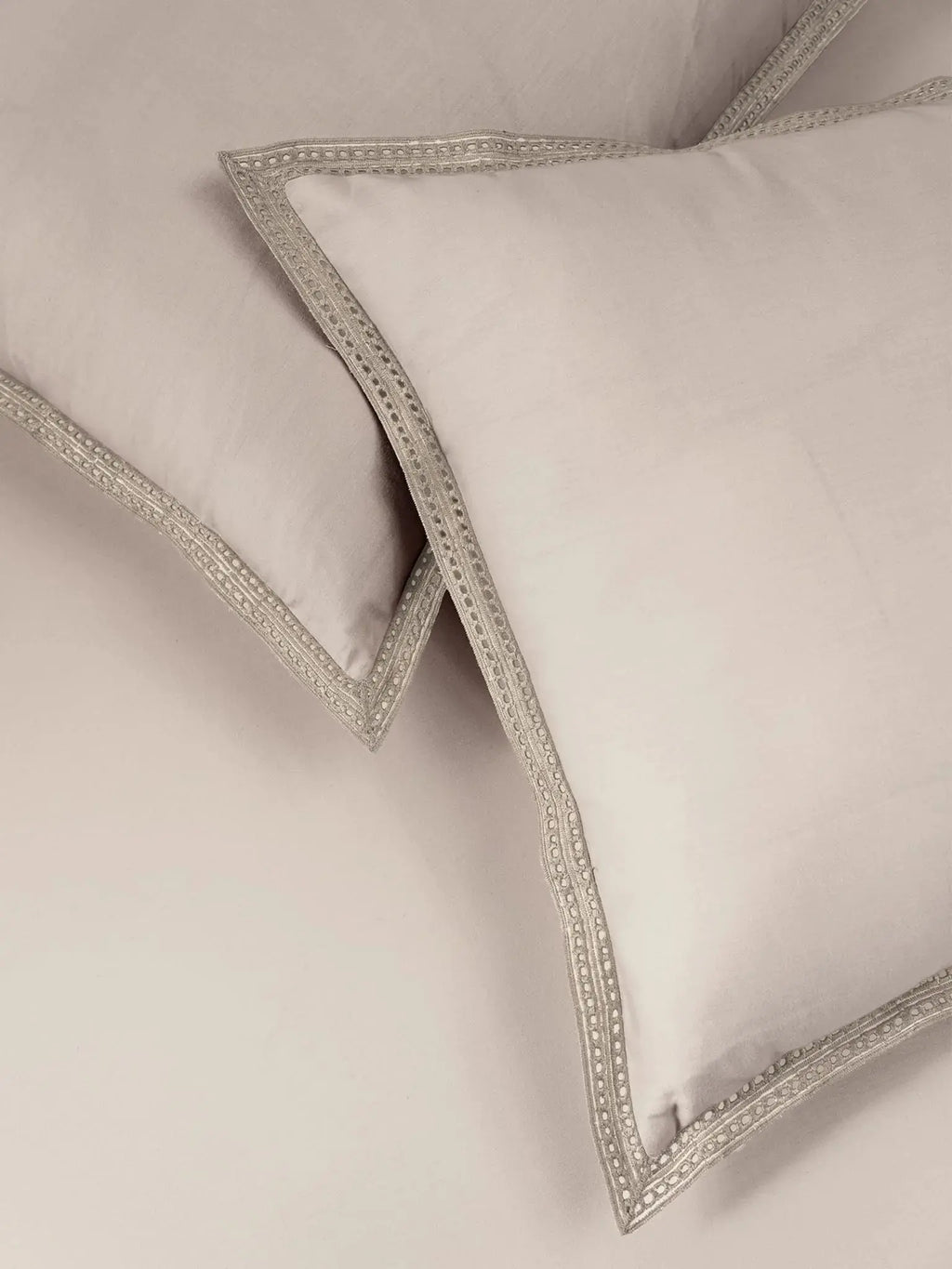 CHANTILLY-PUMICE STONE KING BED SHEET SET | 1 KING BEDSHEET, 2Pcs PILLOW COVERS Sansaar A D'decor Brand