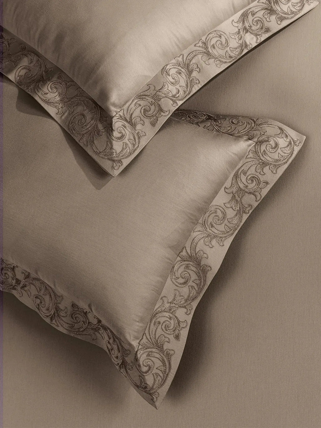 FILIGREE-SAVANNAH TAN KING BED SHEET SET| 1 KING BEDSHEET , 2Pcs PILLOW COVERS Sansaar A D'decor Brand