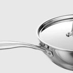 Aeion 26cm Triply Wok with SS Lid Tramontina