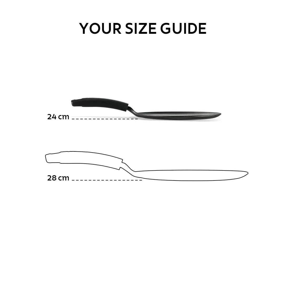 Titanex Pre-Seasoned Cast Iron Dosa/Roti Tawa