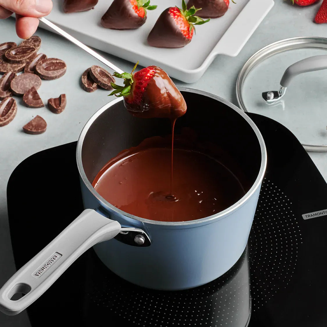 Velo Forged Sauce Pan 16 cm - Sea