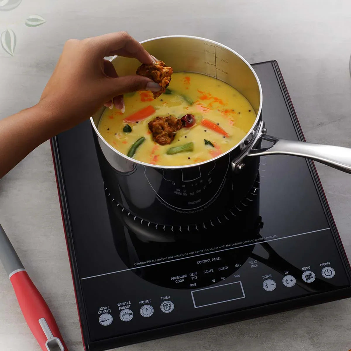 Aeion Triply Sauce Pan with SS Lid