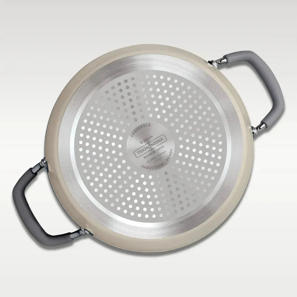 Velo Forged Casserole 24 cm - Sand Tramontina