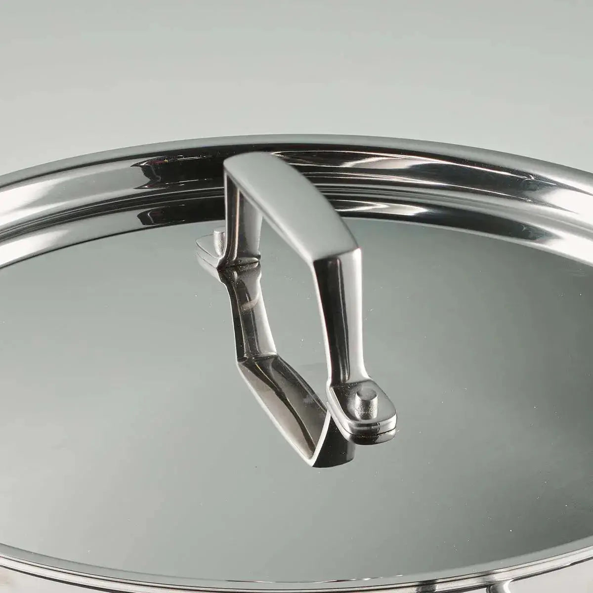 Aeion 24cm Triply Deep Sauté Pan with SS Lid Tramontina