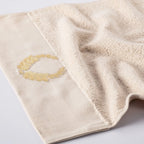 Picasso Towel - Royal Crown Bath | Color : Beige