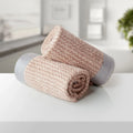 The Bamboo 2 Pcs Face Towel – Gentle Quick-Drying Care for Your Skin | Color : Beige 02