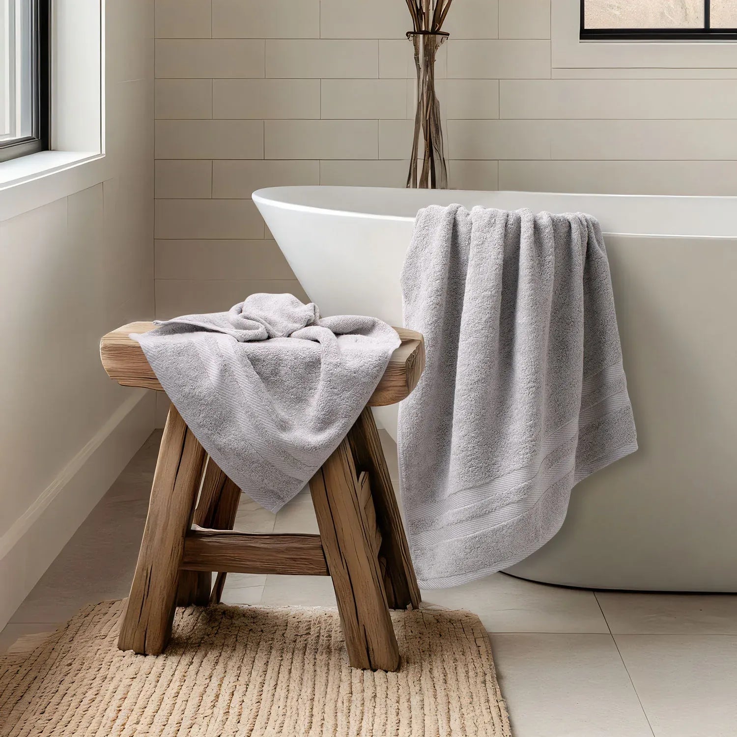 The Bamboo Bath Towel – Lightweight Luxury with Superior Absorbency | Color : Dark Grey 03