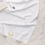 Picasso Towel - Royal Crown Bath | Color : White