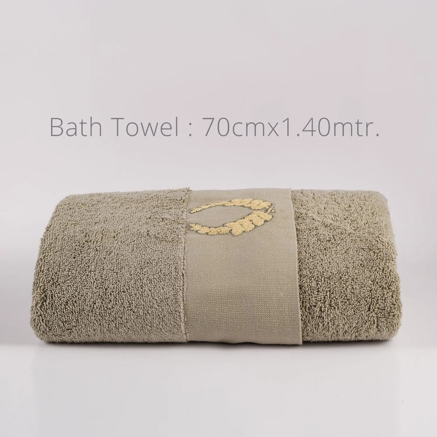 Picasso Towel - Royal Crown Bath | Color : Green
