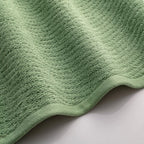 The Bamboo 2 Pcs Face Towel – Gentle Quick-Drying Care for Your Skin | Color : Green 04