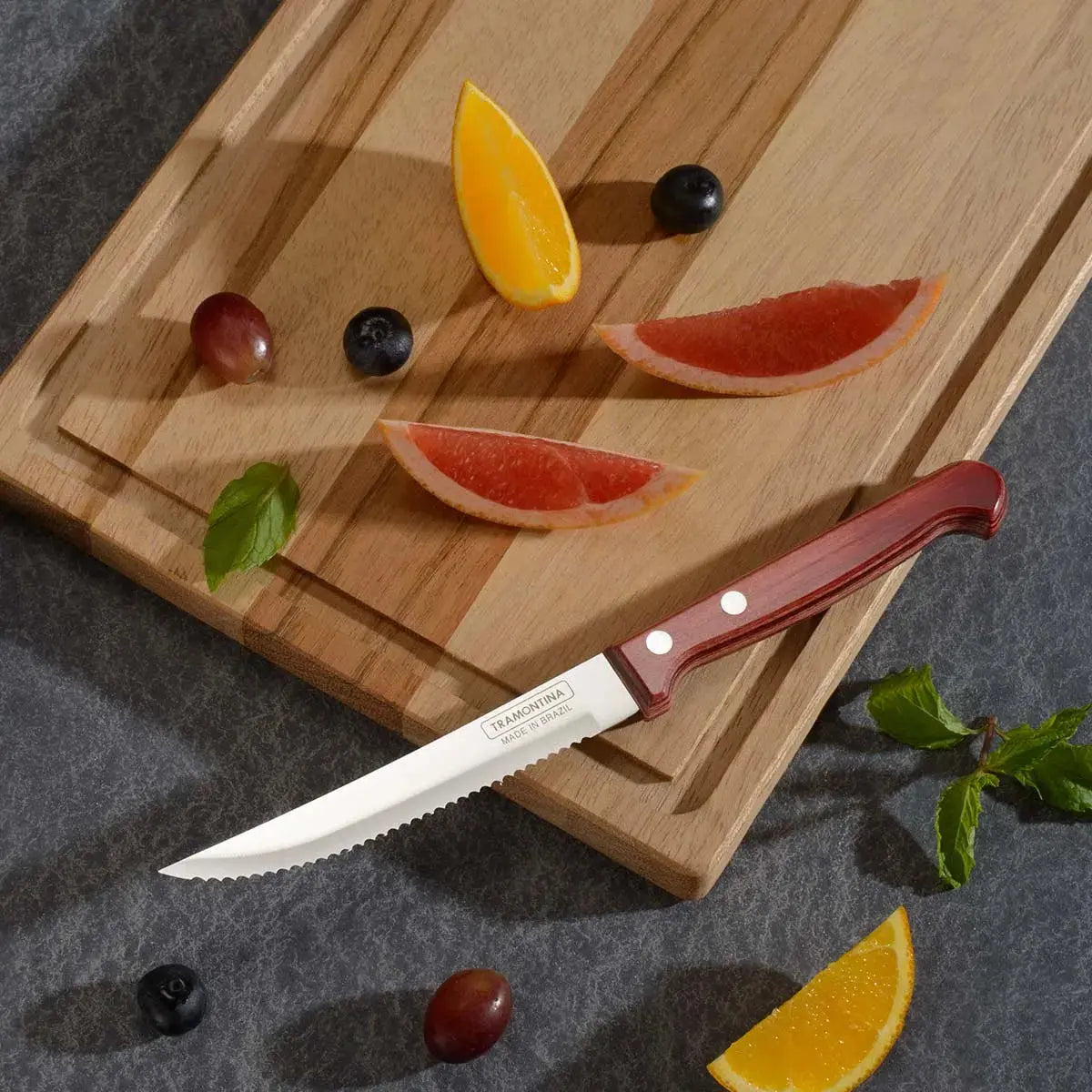 Polywood Vegetable and Fruit Knife 4" Tramontina