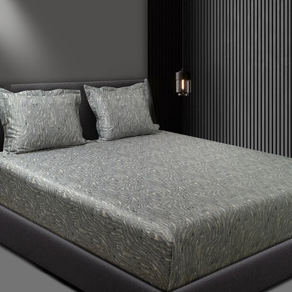 550 TC 100% Cotton Bedsheet | Color: SGBK 353