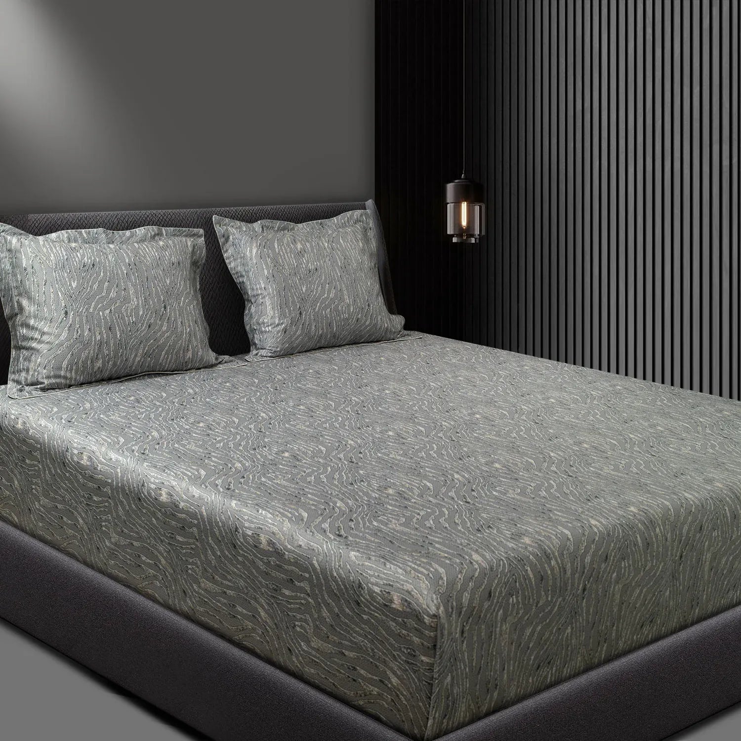 550 TC 100% Cotton Bedsheet | Color: SGBK 353