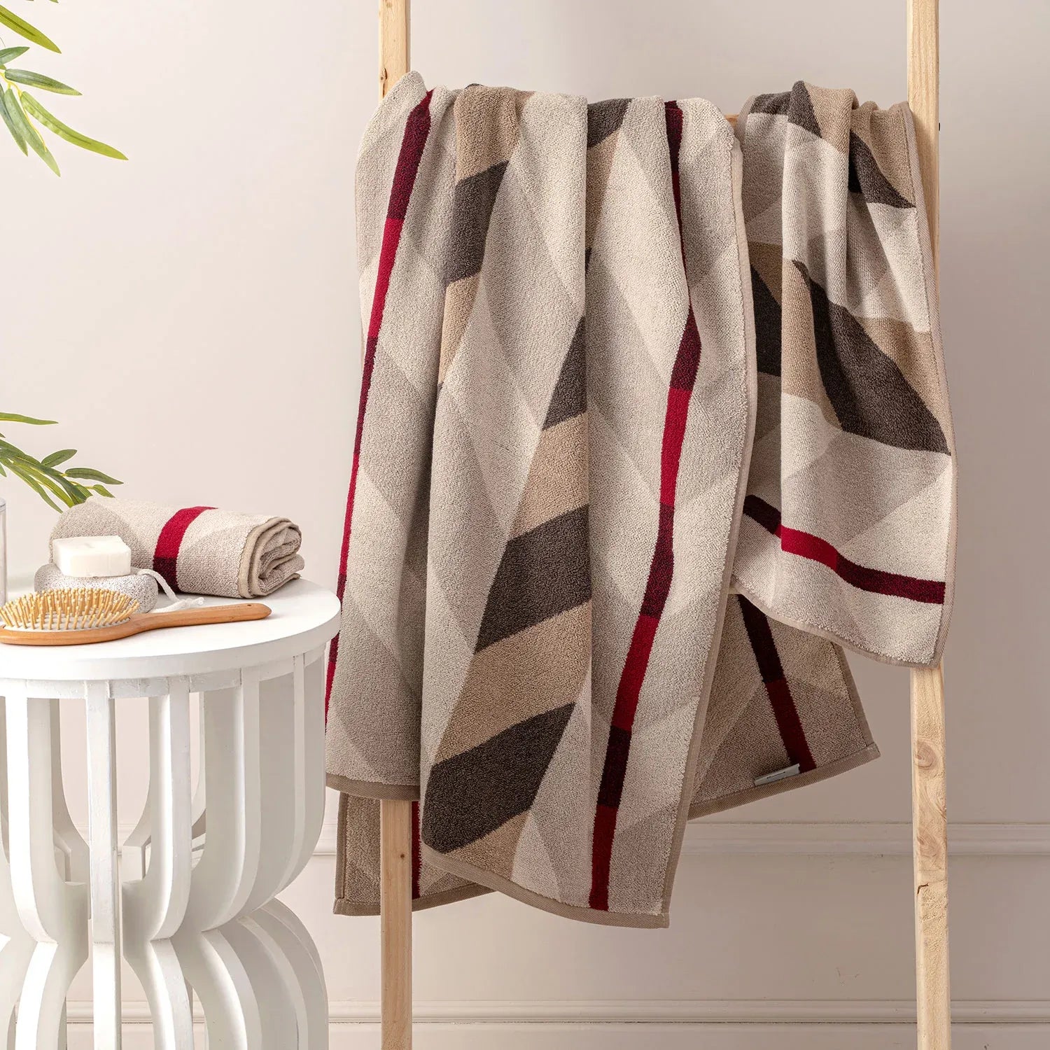 100% Luxury Cotton Bath Towel - Pure Indulgence | Color : Coffee 02