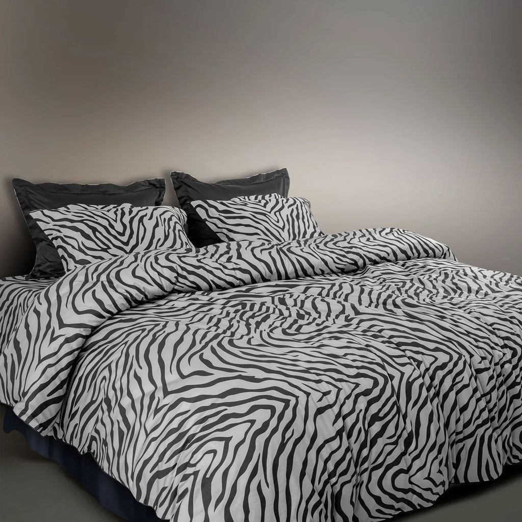 Aiva 550 TC 100% Cotton Super King Bedsheet | Color: SGBK 383