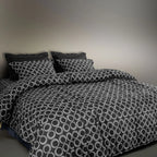 Aiva 550 TC 100% Cotton Super King Bedsheet | Color: SGBK 382