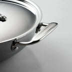 Fusao EX+ Triply Ceramic Kadai with SS Lid Tramontia