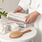 The Bamboo 2 Pcs Hand Towel – Ultra-Absorbent Elegance for Everyday Use| Color : Blue 05