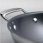 Fusao EX+ Triply Ceramic Kadai with SS Lid Tramontia