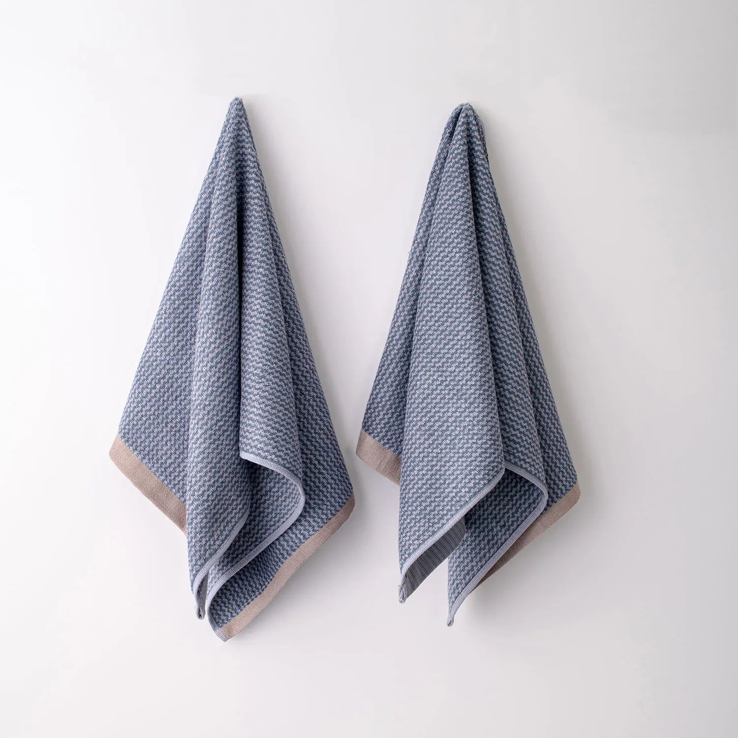 The Bamboo 2 Pcs Hand Towel – Ultra-Absorbent Elegance for Everyday Use| Color : Grey 02