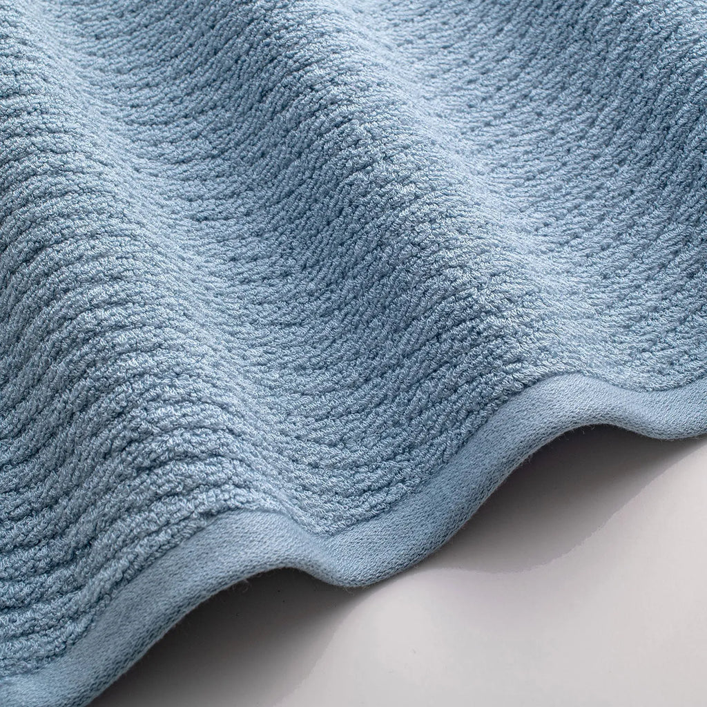 The Bamboo 2 Pcs Hand Towel – Ultra-Absorbent Elegance for Everyday Use| Color : Blue 04