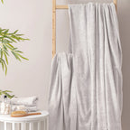 The Bamboo Beach Towel – Gentle Quick-Drying Care for Your Skin | Color : Light Grey 03
