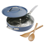 All-in-One Plus Pan 30cm/4.7L Blue Tramontina