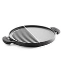 Titanex 30cm Pre-Seasoned Cast Iron Reversible Grill Pan/Tawa Tramontina