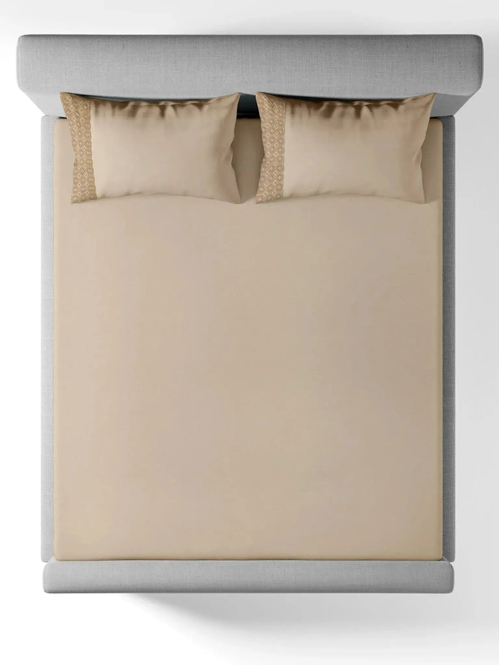 CLASSIQUE-LINEN KING BED SHEET SET | 1 KING BEDSHEET, 2Pcs PILLOW COVERS Sansaar A D'decor Brand