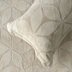 Florida Imagica King Size Warm Bedsheet for Winter with Pillow Covers - Velvet Pattern - Signature Burnout Technique Florida