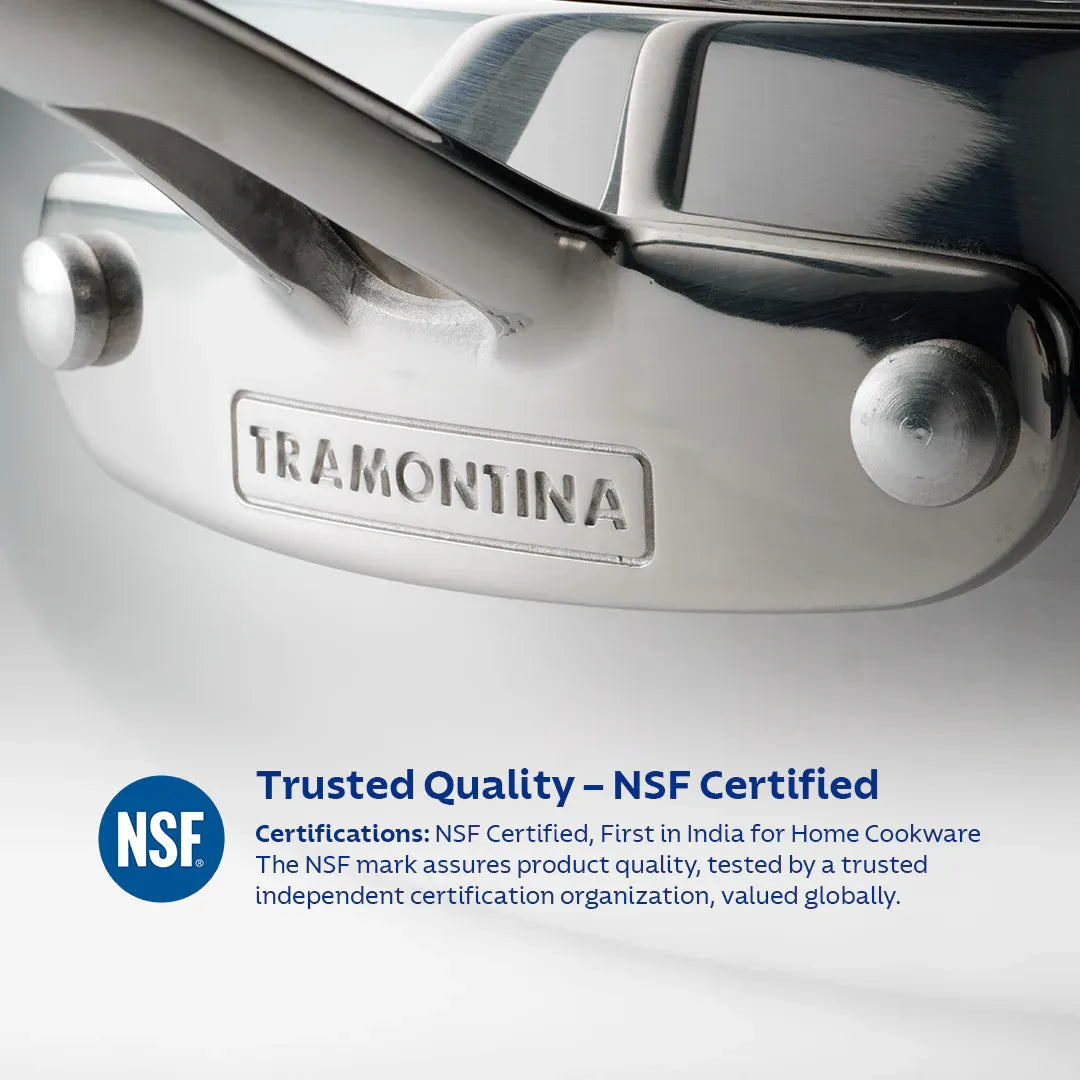 Aeion Triply Deep Kadai with SS Lid