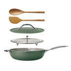 All-in-One Plus Pan 30cm/4.7L Green Tramontina