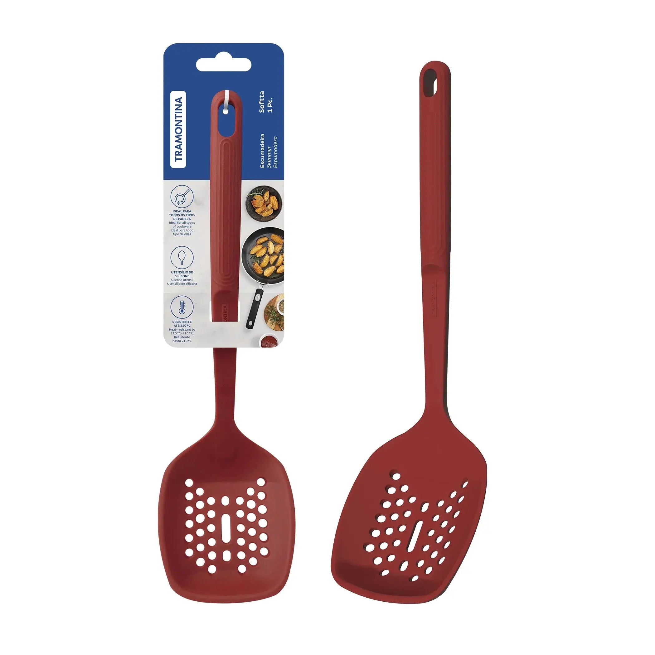 Softta Silicone Skimmer - Red Tramontina