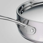 Fusao EX+ 24cm Triply Ceramic Deep Sauté Pan with SS Lid Tramontia
