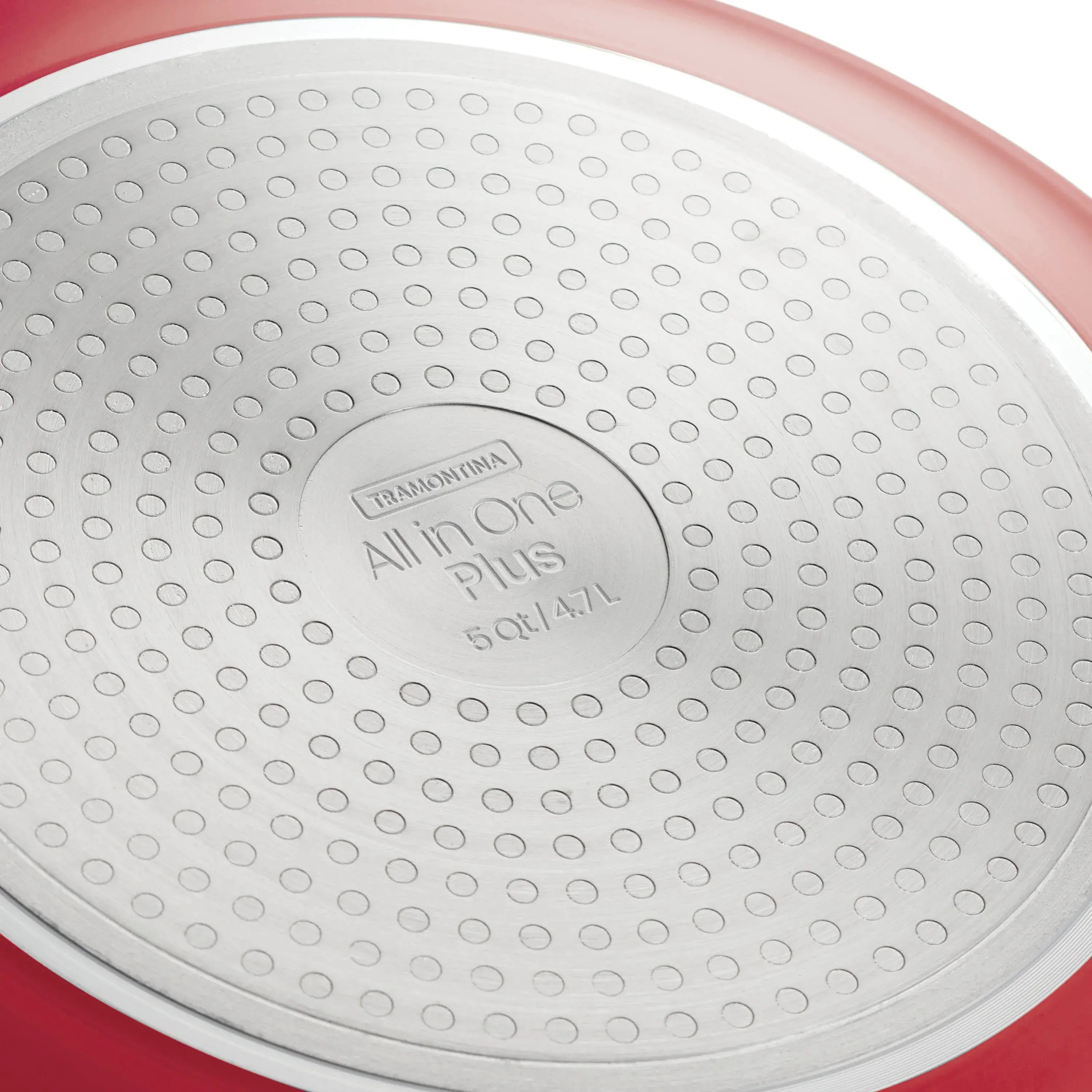 All-in-One Plus Pan 30cm/4.7L Red Tramontina