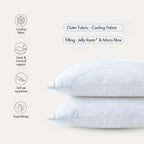 Sleepology Luxury Pillow | Adjustable Filling - Neck & Shoulder Support