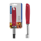 Utilitá Stainless Steel Pulp Extractor with Red Polypropylene Handle Tramontina