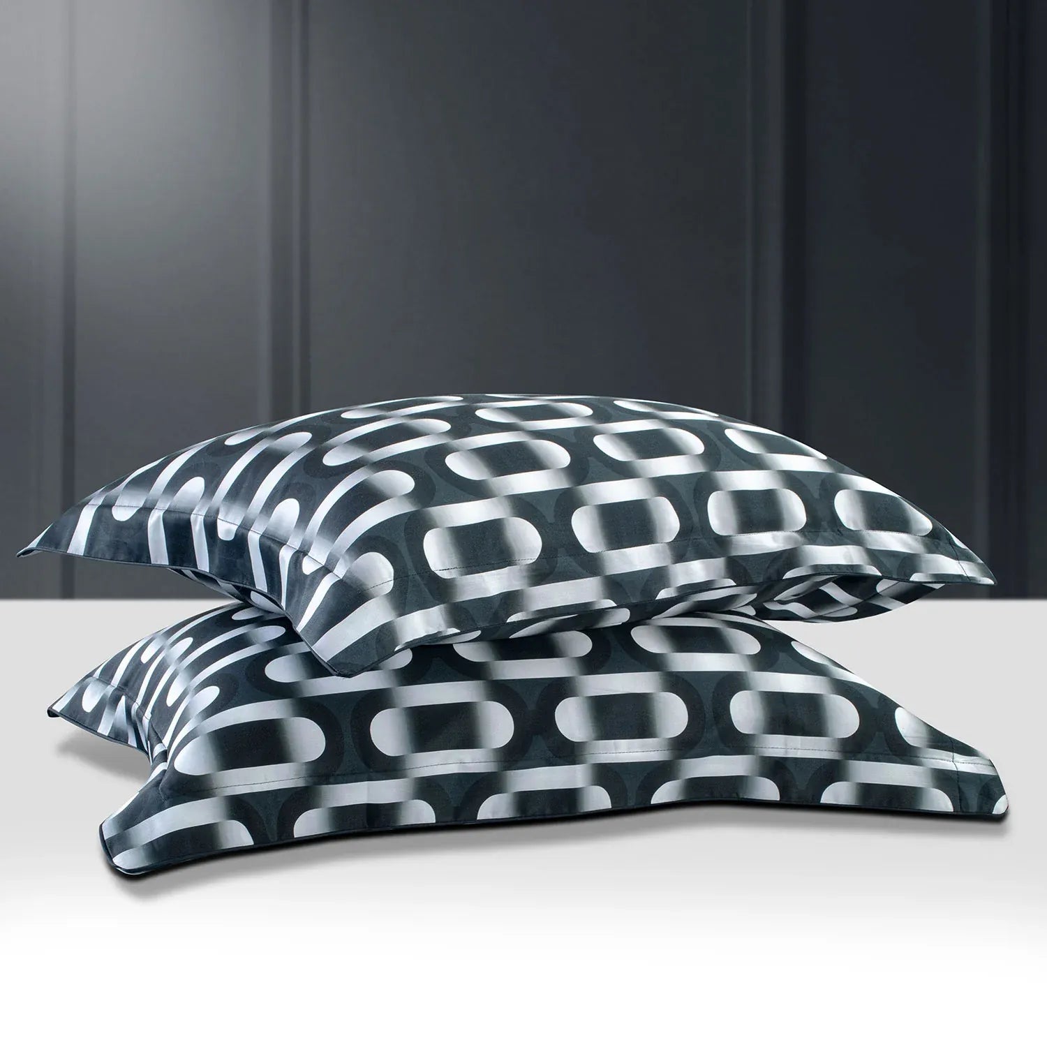 Aiva 550 TC 100% Cotton Super King Bedsheet | Color: SGBK 386