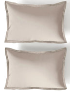 CHANTILLY-PUMICE STONE KING BED SHEET SET | 1 KING BEDSHEET, 2Pcs PILLOW COVERS Sansaar A D'decor Brand