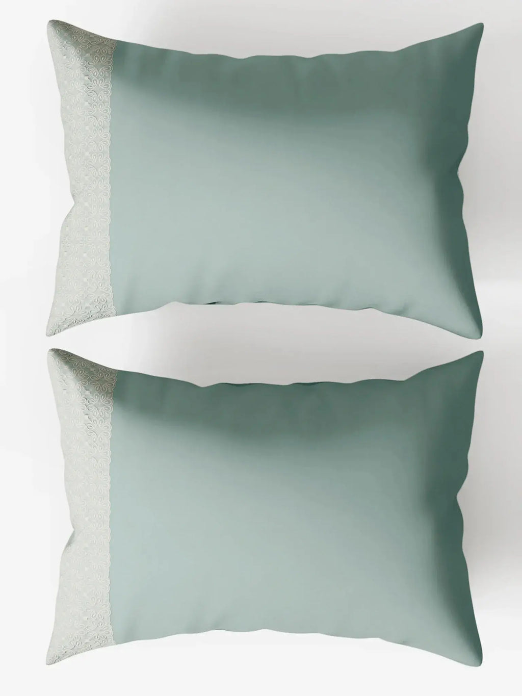 CLASSIQUE-POWDER BLUE KING BED SHEET SET | 1 KING BEDSHEET, 2Pcs PILLOW COVERS Sansaar A D'decor Brand