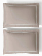 GRACE-RHINO GREY KING BED SHEET SET | 1 KING BEDSHEET, 2Pcs PILLOW COVERS Sansaar A D'decor Brand