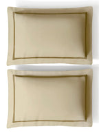 STELLAR-FRENCH OAK KING BED SHEET SET | 1 KING BEDSHEET, 2Pcs PILLOW COVERS Sansaar A D'decor Brand