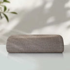 Linen Cotton Quilted Bed Spread Set – Lightweight All-Season Comfort - 7pcs Set | Color : Brown